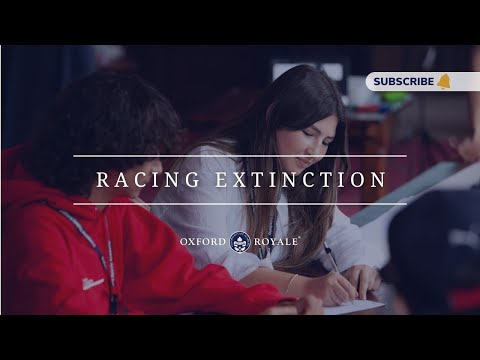 Racing Extinction Summer School