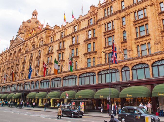 London summer school trip to Harrods